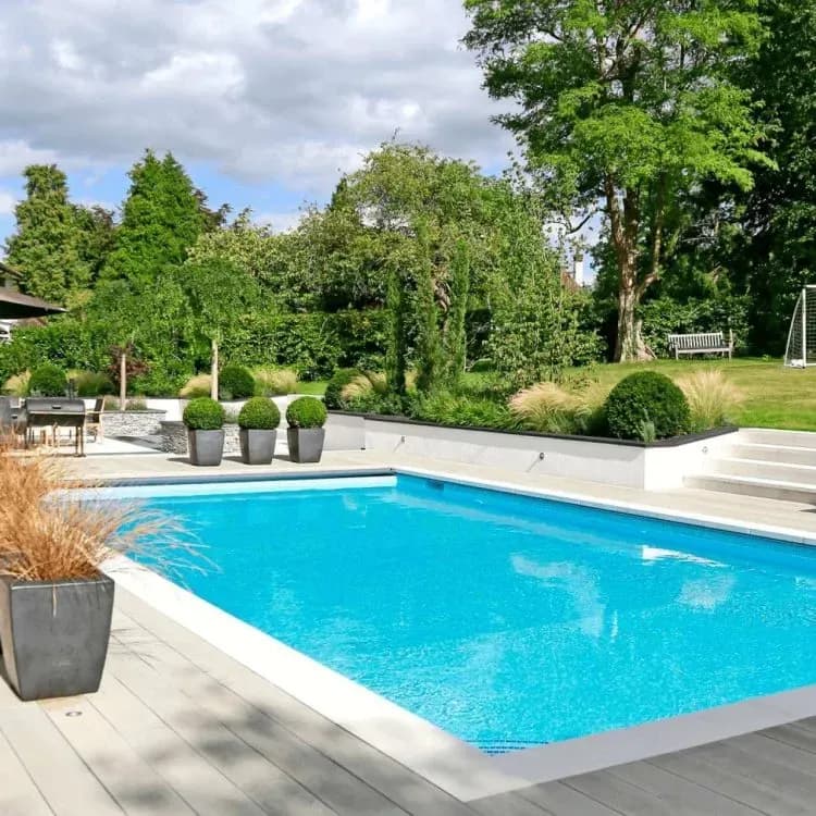 Swimming Pool Works detail execution